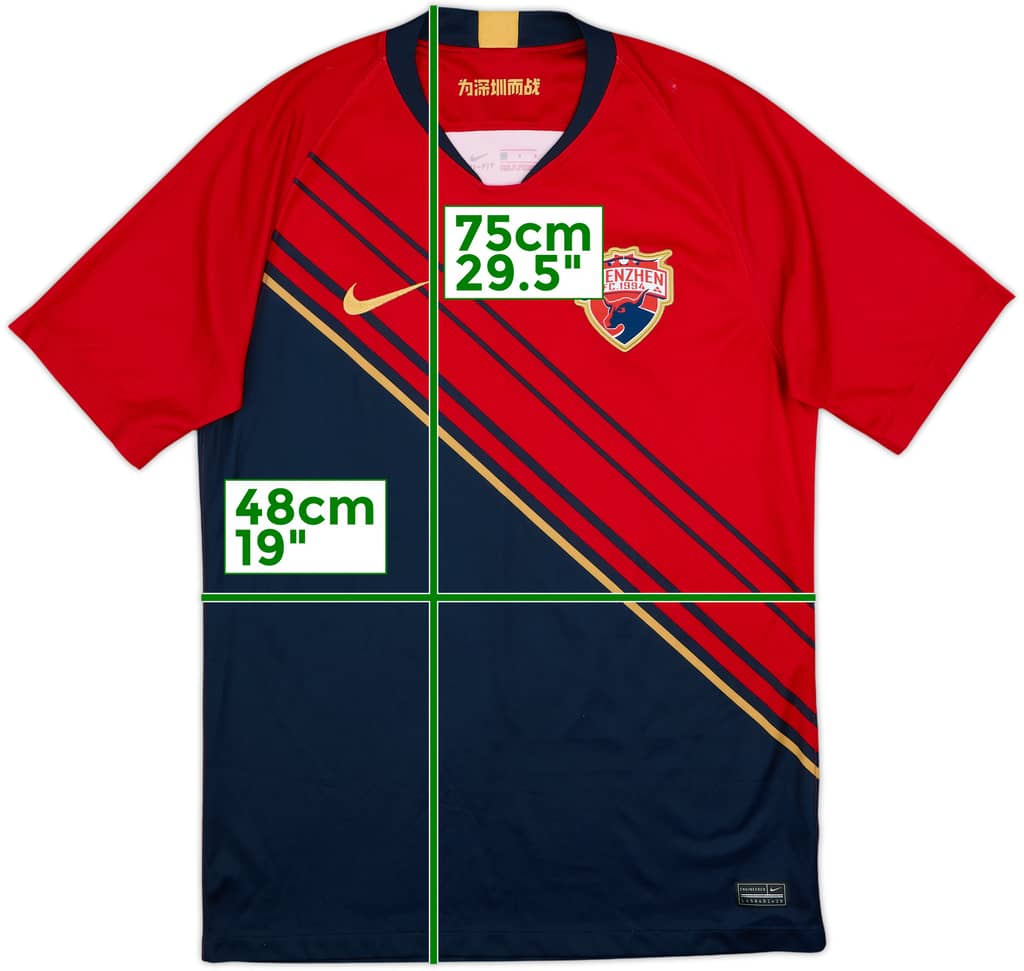 2020 Shenzhen FC Home Shirt - 8/10 - (L)
