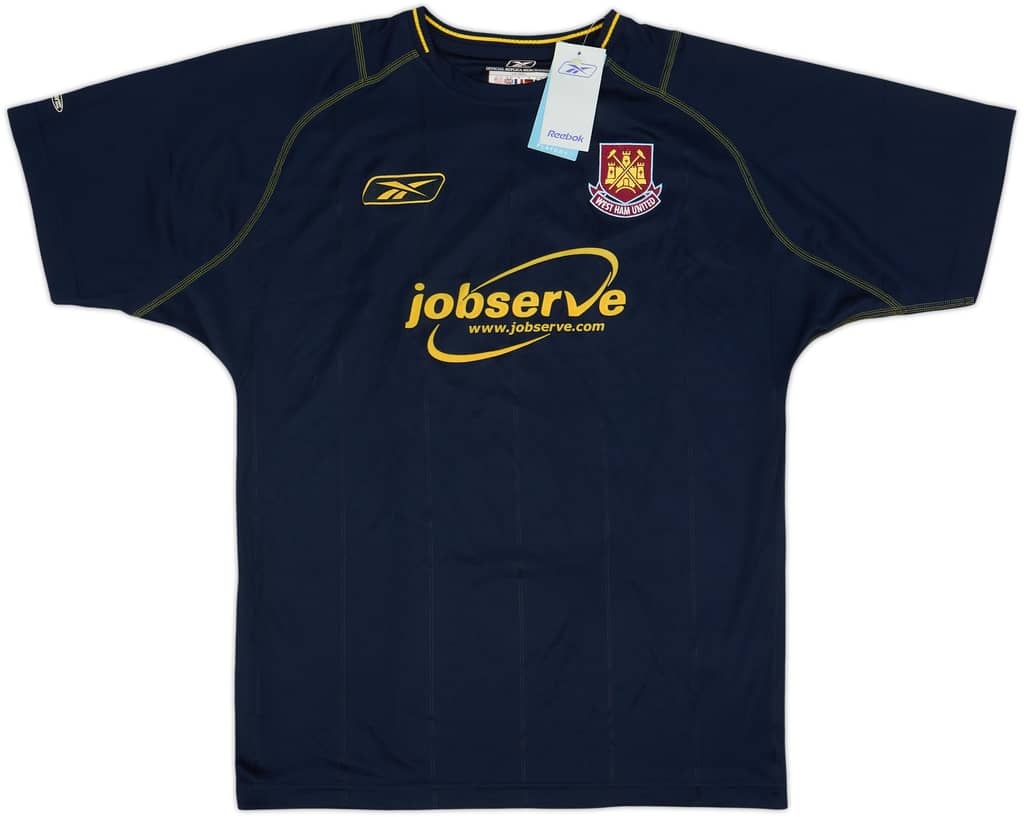 Camiseta de visitante del West Ham 2003-04 (S)