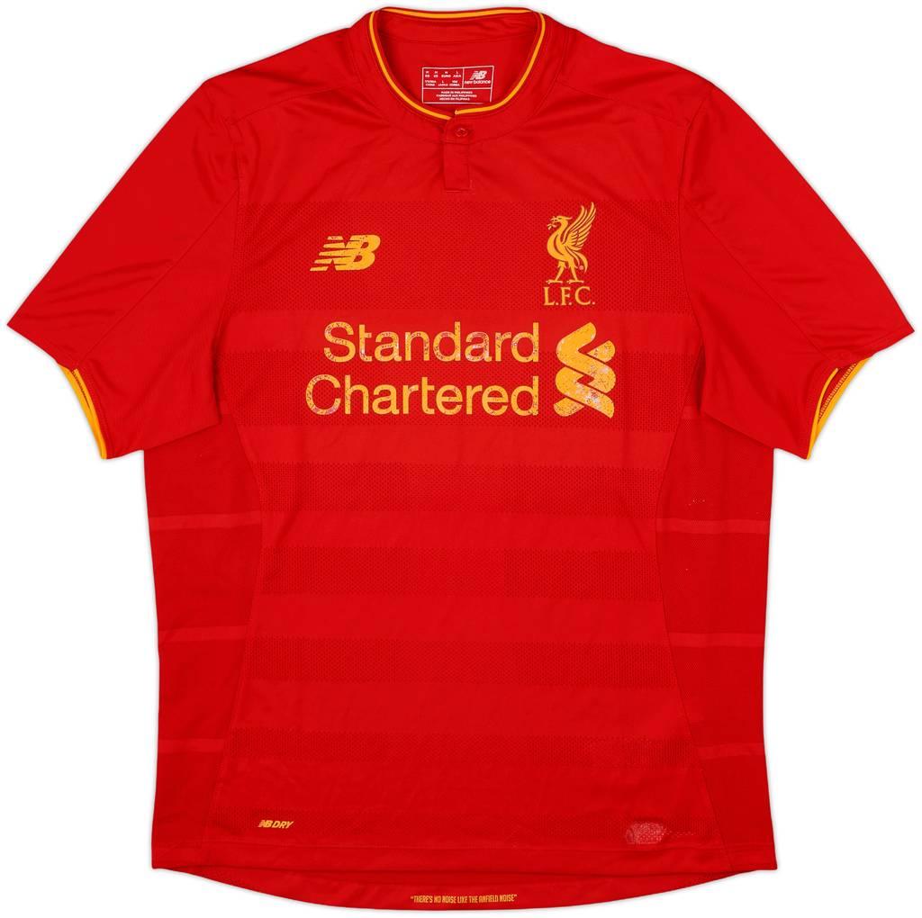 2016-17 Liverpool Home Shirt - 4/10 - (M)