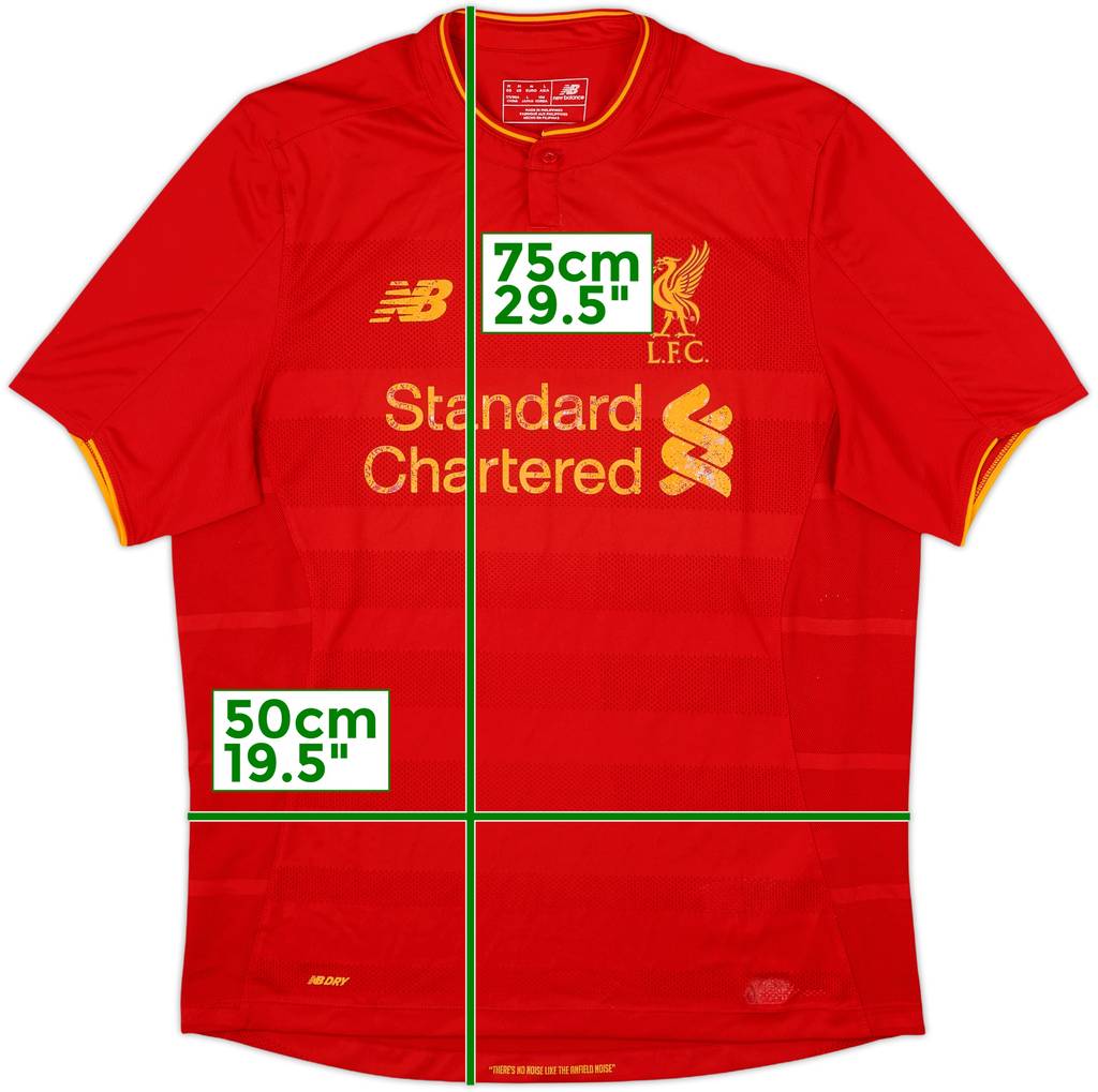 2016-17 Liverpool Home Shirt - 4/10 - (M)