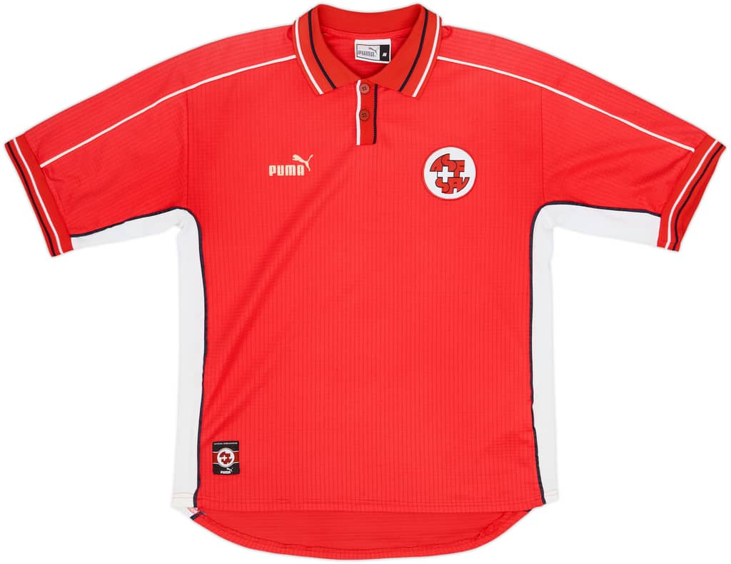 1999-00 Switzerland Home Shirt - 7/10 - (M)