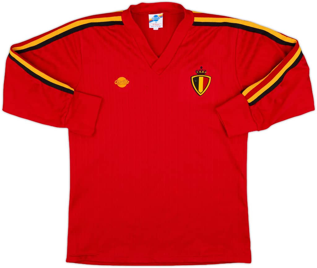 1990s Belgium Fan L/S Shirt - 8/10 - (L.Boys)
