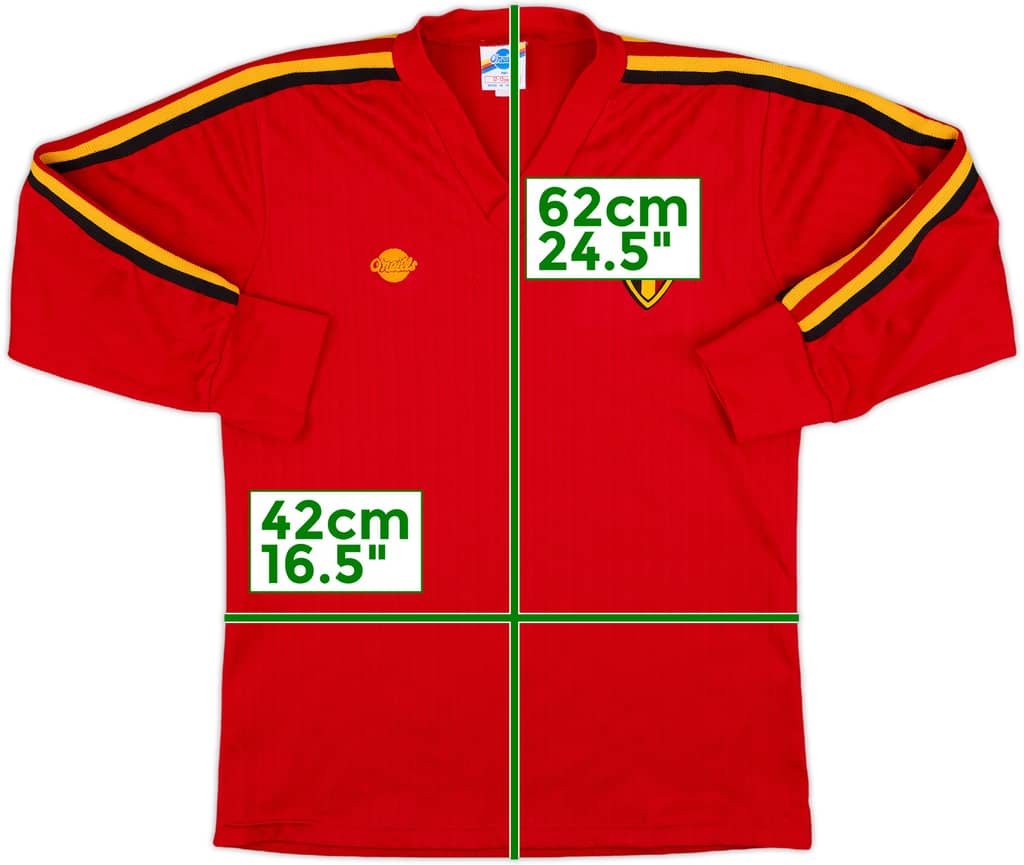 1990s Belgium Fan L/S Shirt - 8/10 - (L.Boys)