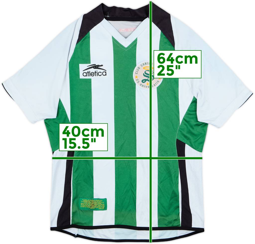 2008-09 Santos Laguna Home Shirt - 6/10 - (Women's M)