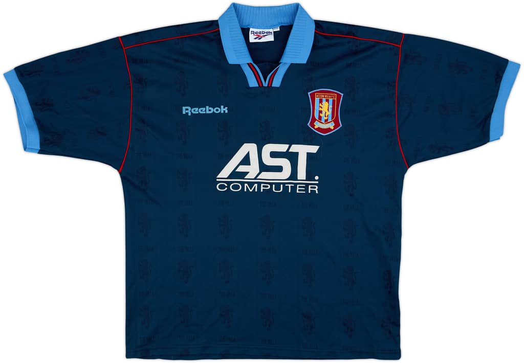 1995-97 Aston Villa Away Shirt - 8/10 - (L)
