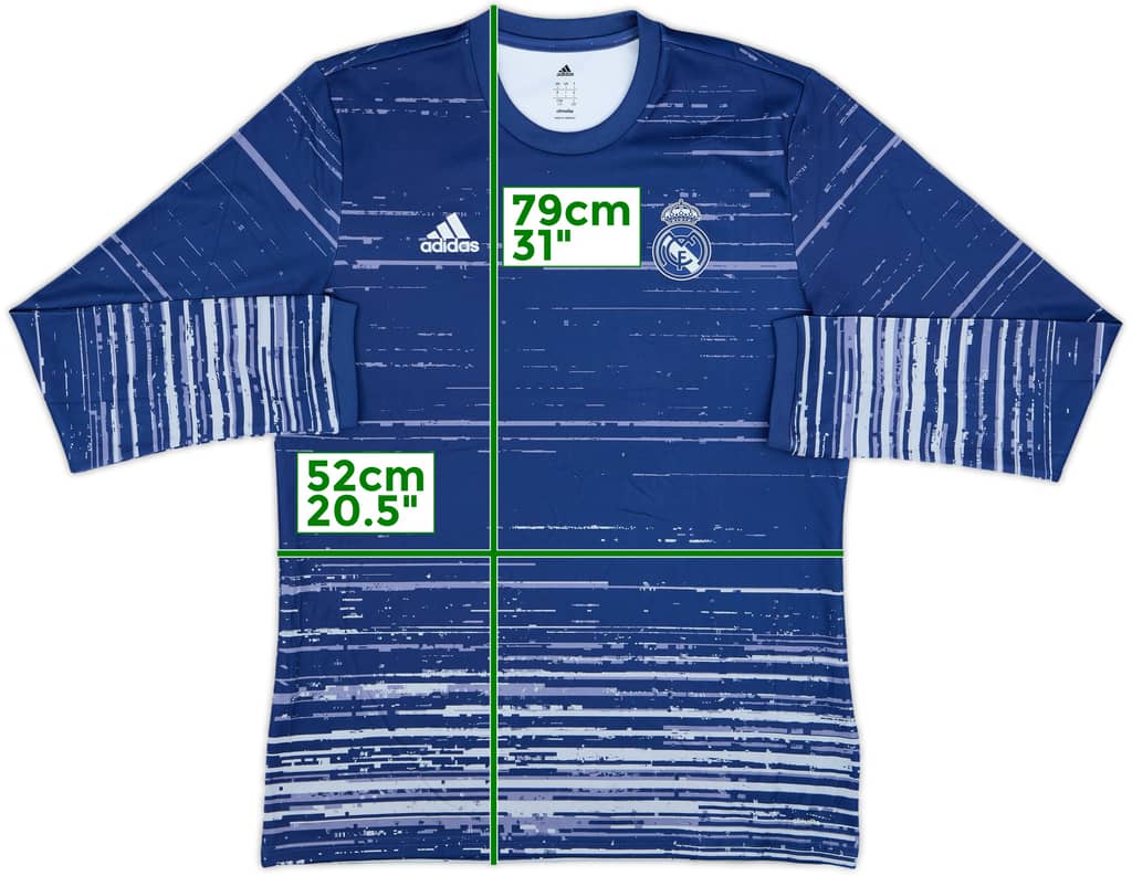 2016-17 Real Madrid adidas Sweat Top - 10/10 - (L)