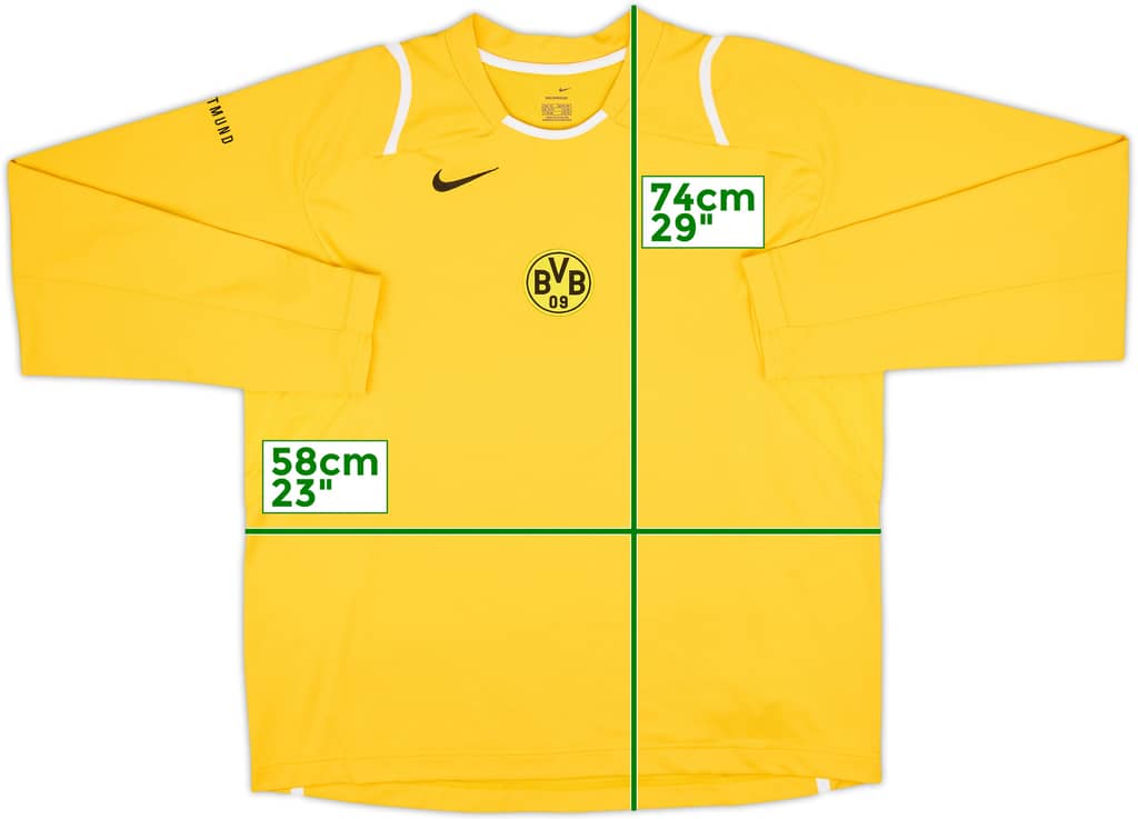 2006-07 Borussia Dortmund Nike Training L/S Shirt - 10/10 - (XL)