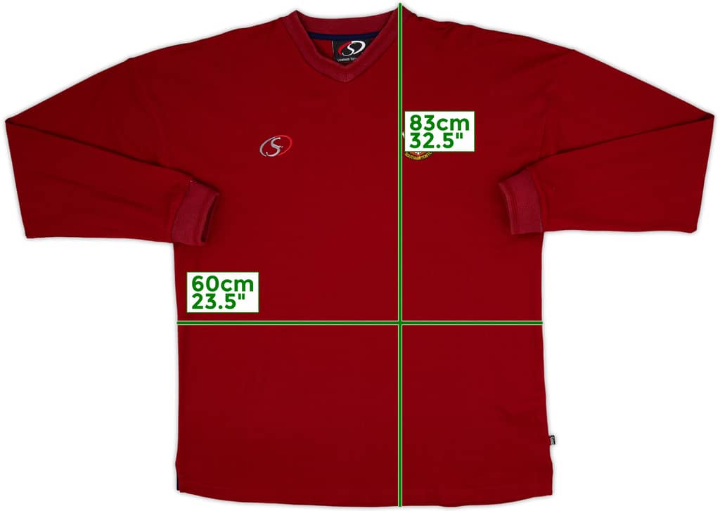 1999-00 Southampton Training L/S Shirt - 9/10 - (XL)