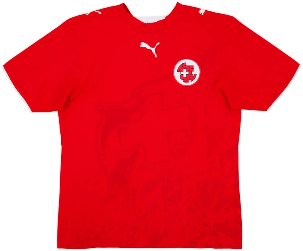 2006-08 Switzerland Home Shirt - 8/10 - (M)