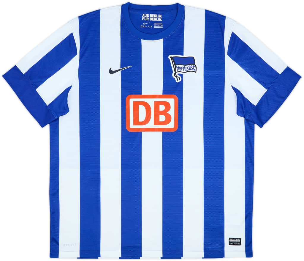 2012-13 Hertha Berlin Home Shirt - 8/10 - (XXL)