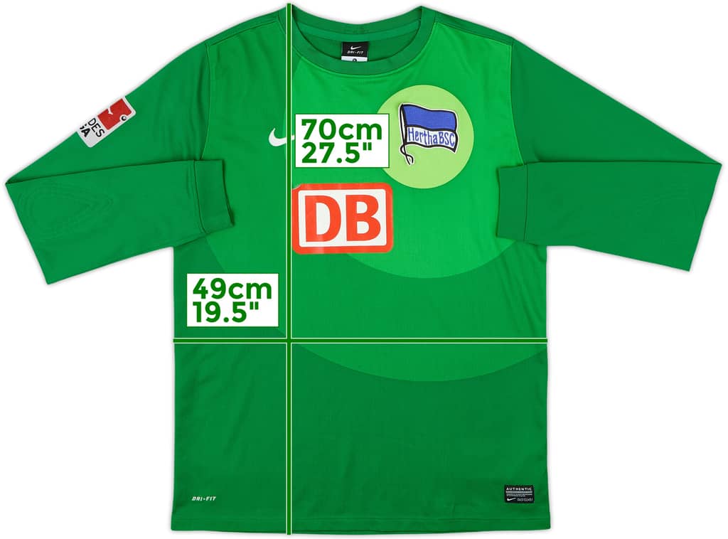 2013-14 Nike Template GK Shirt (Hertha Berlin) - 4/10 - (XL.Boys)