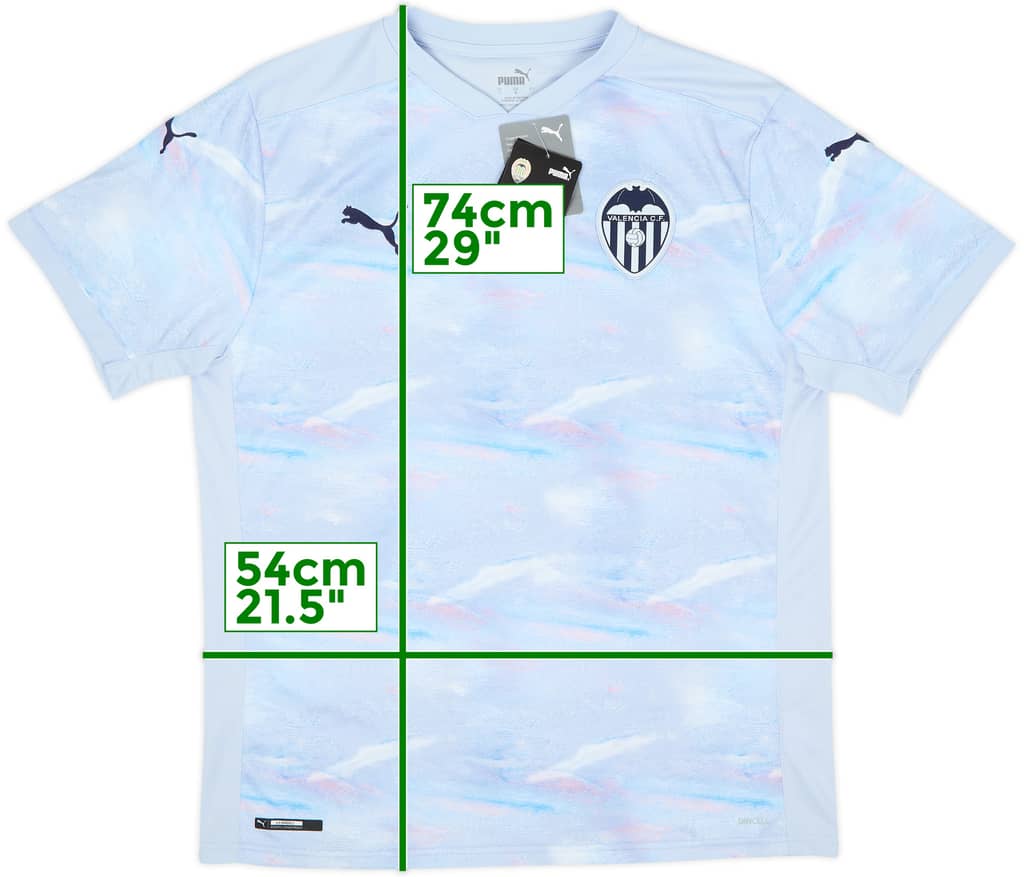 2020-21 Valencia Third Shirt (L)