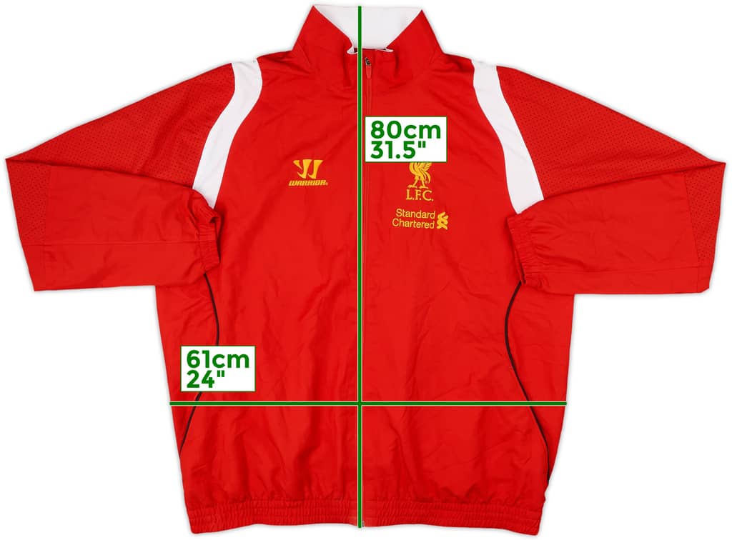 2012-13 Liverpool Warrrior Track Jacket - 8/10 - (XL)