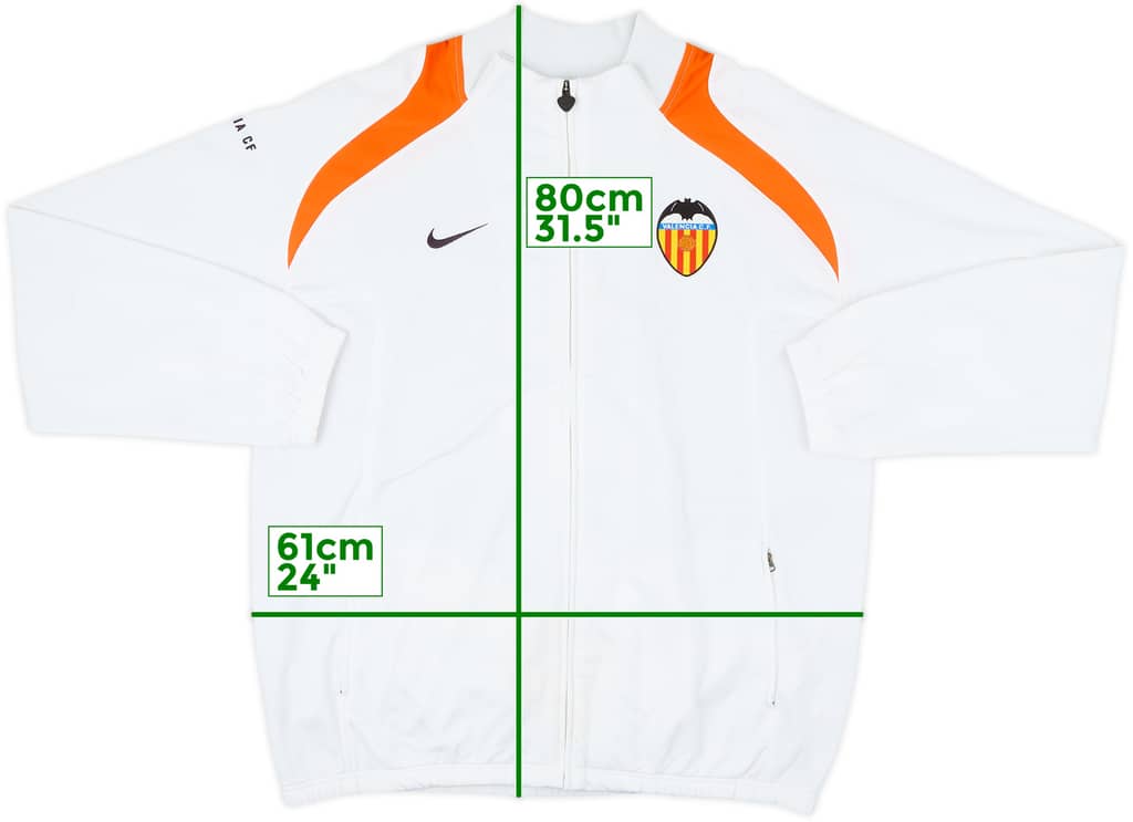 2005-06 Valencia Nike Track Jacket - 7/10 - (XL)