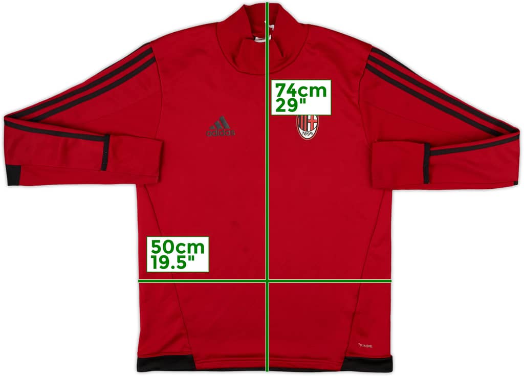 2017-18 AC Milan adidas Training Top - 7/10 - (M)