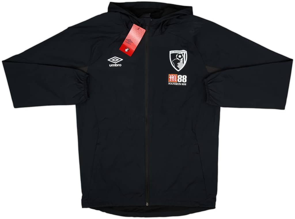 2017-18 Bournemouth Umbro Hooded Rain Jacket (S)