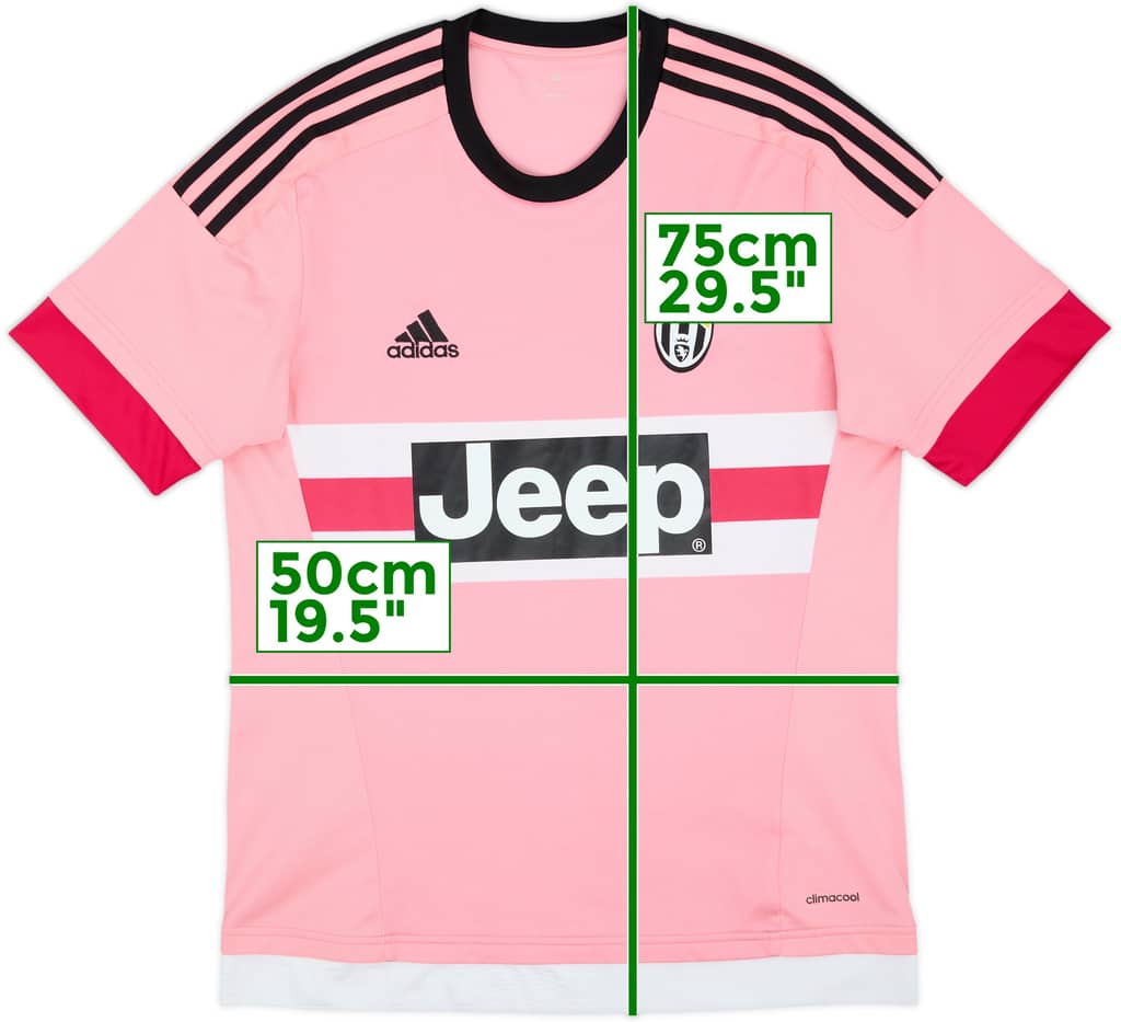 2015-16 Juventus Away Shirt - 8/10 - (M)