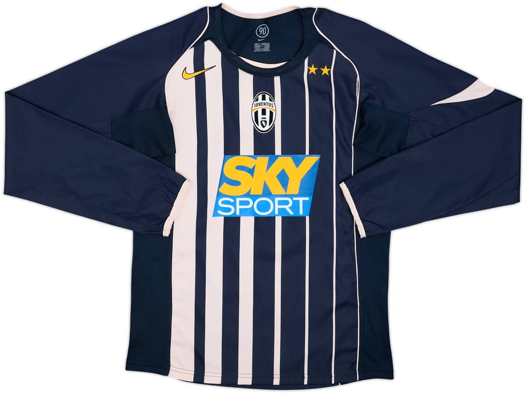 2004-05 Juventus Away L/S Shirt - 10/10 - (S)
