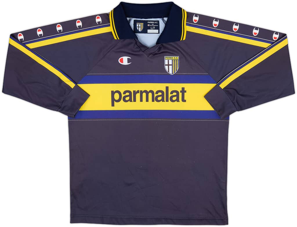 1999-00 Parma Basic Third L/S Shirt - 8/10 - (L.Boys)