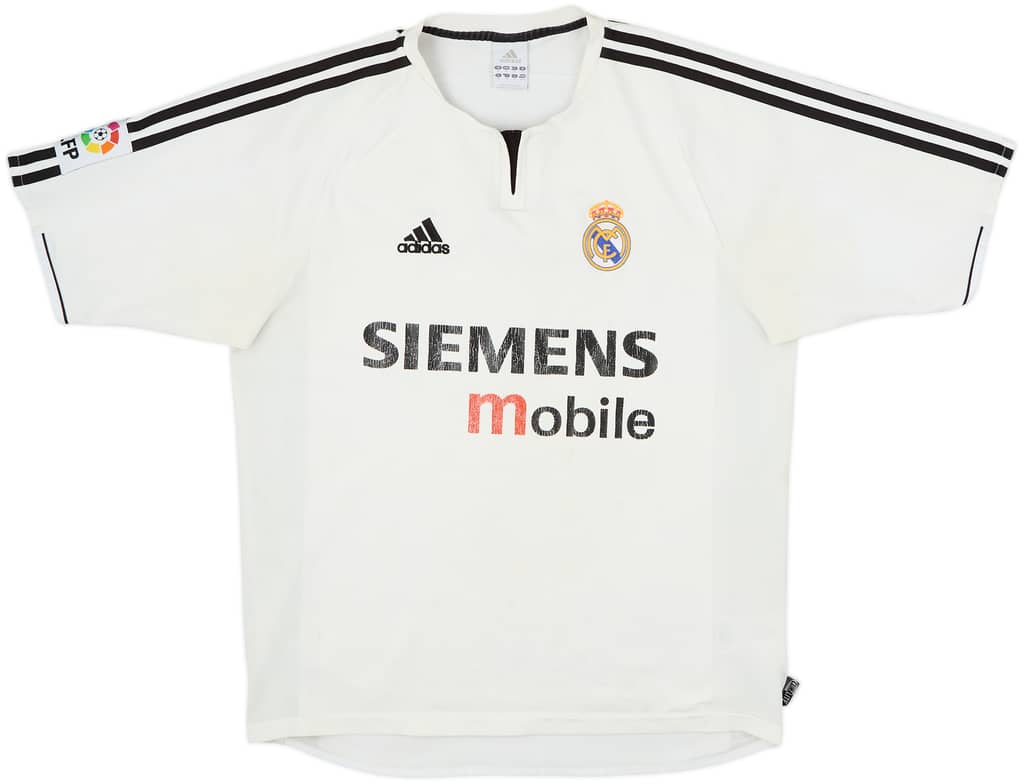 2003-04 Real Madrid Home Shirt - 5/10 - (M)