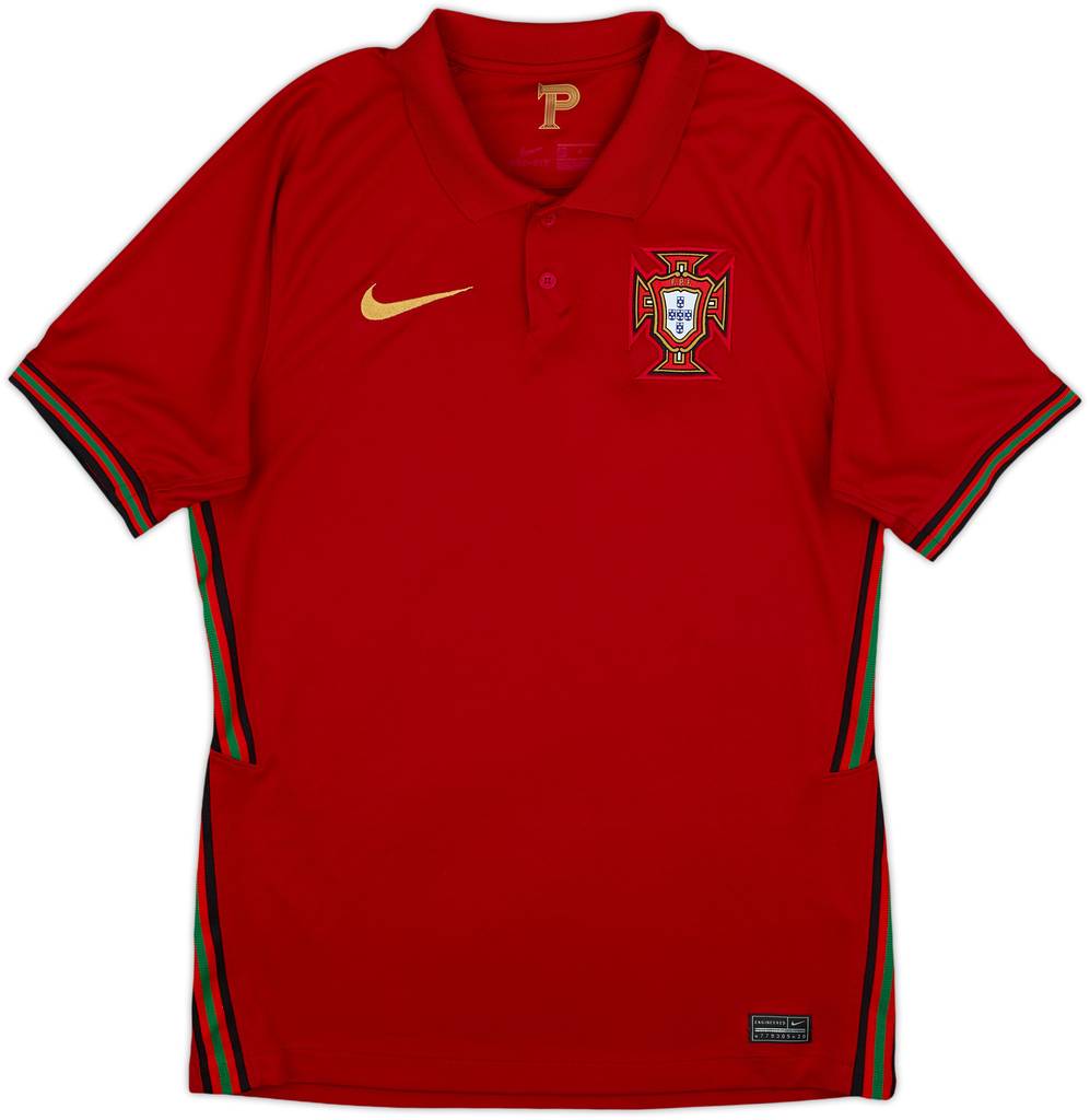 2020-21 Portugal Home Shirt - 8/10 - (S)