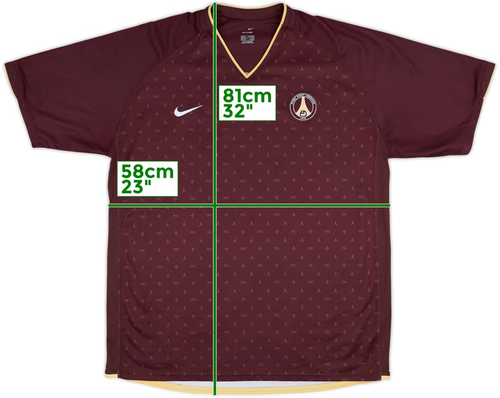 2006-07 Paris Saint-Germain Away Shirt - 8/10 - (XL)