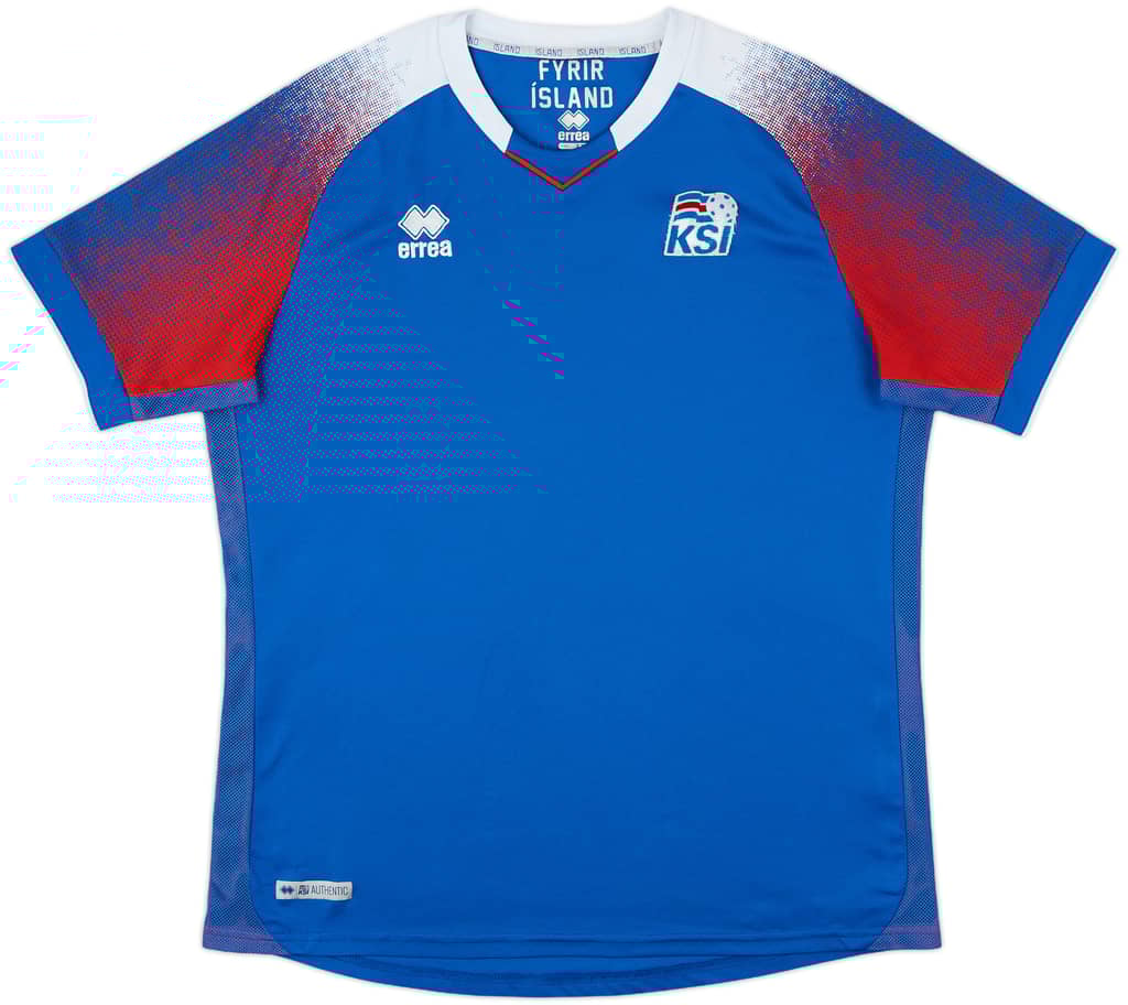 2018-19 Iceland Home Shirt - 9/10 - (XXL)