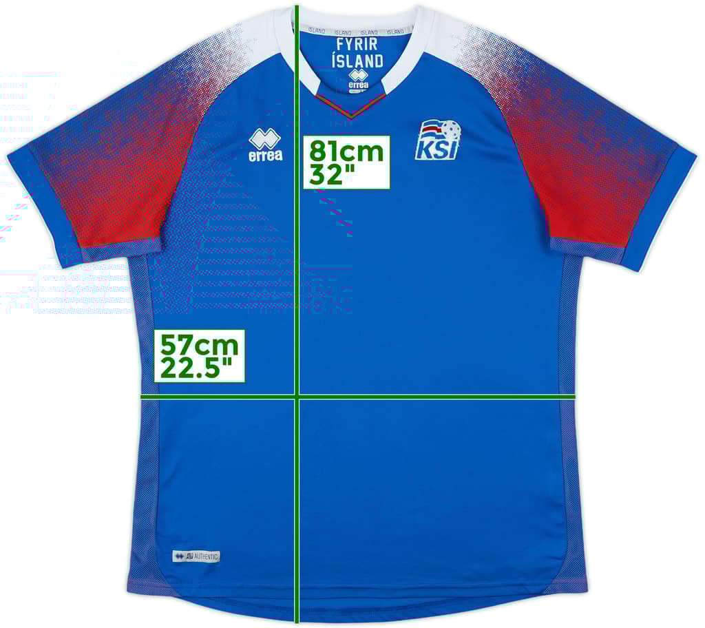 2018-19 Iceland Home Shirt - 9/10 - (XXL)