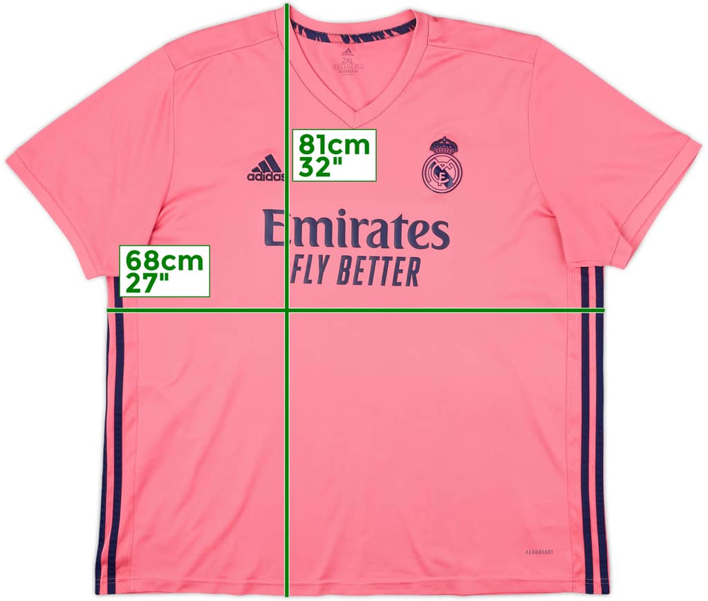 2020-21 Real Madrid Away Shirt - 9/10 - (XXL)