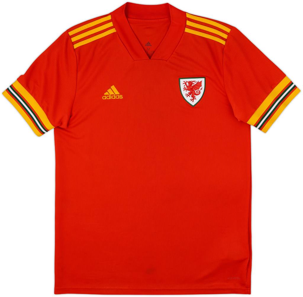 2020-21 Wales Home Shirt - 8/10 - (M)