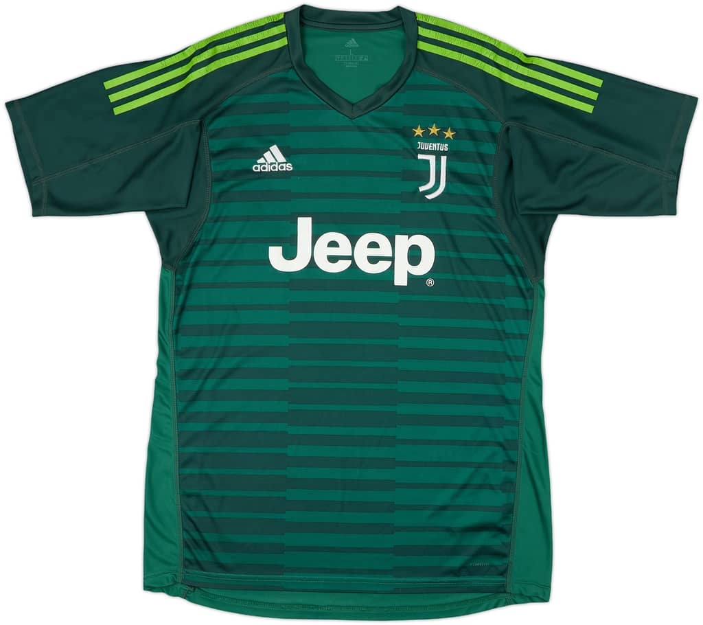 2018-19 Juventus GK S/S Shirt - 7/10 - (L)