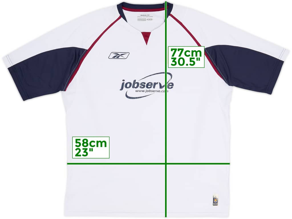 2005-06 West Ham Away Shirt - 3/10 - (XL)