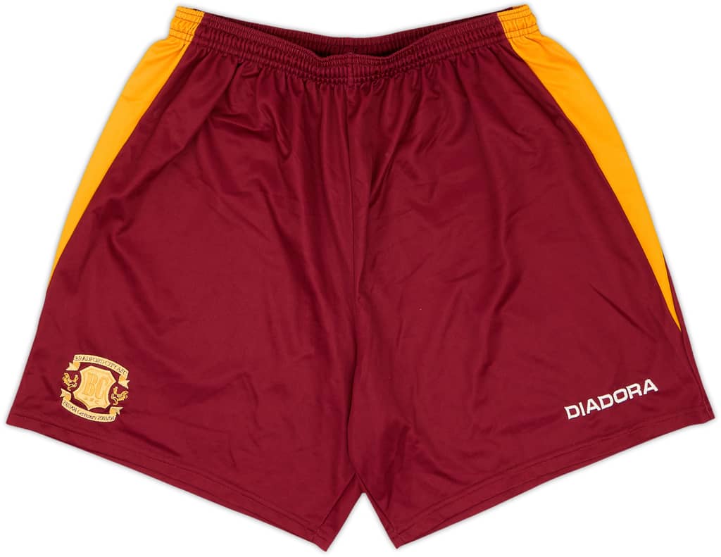Pantalones cortos de local Centenario del Bradford City 2003-04 - 9/10 - (XL)