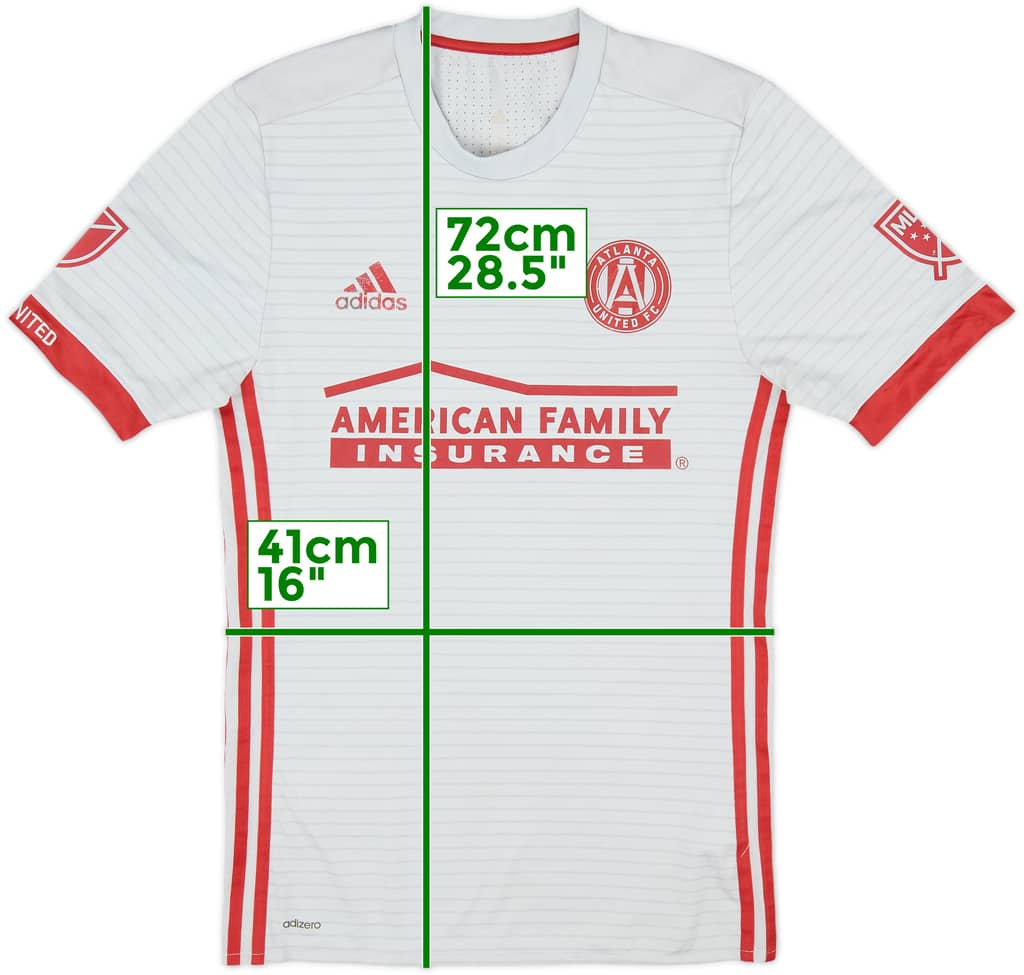 2017 Atlanta United Authentic Away Shirt - 6/10 - (S)