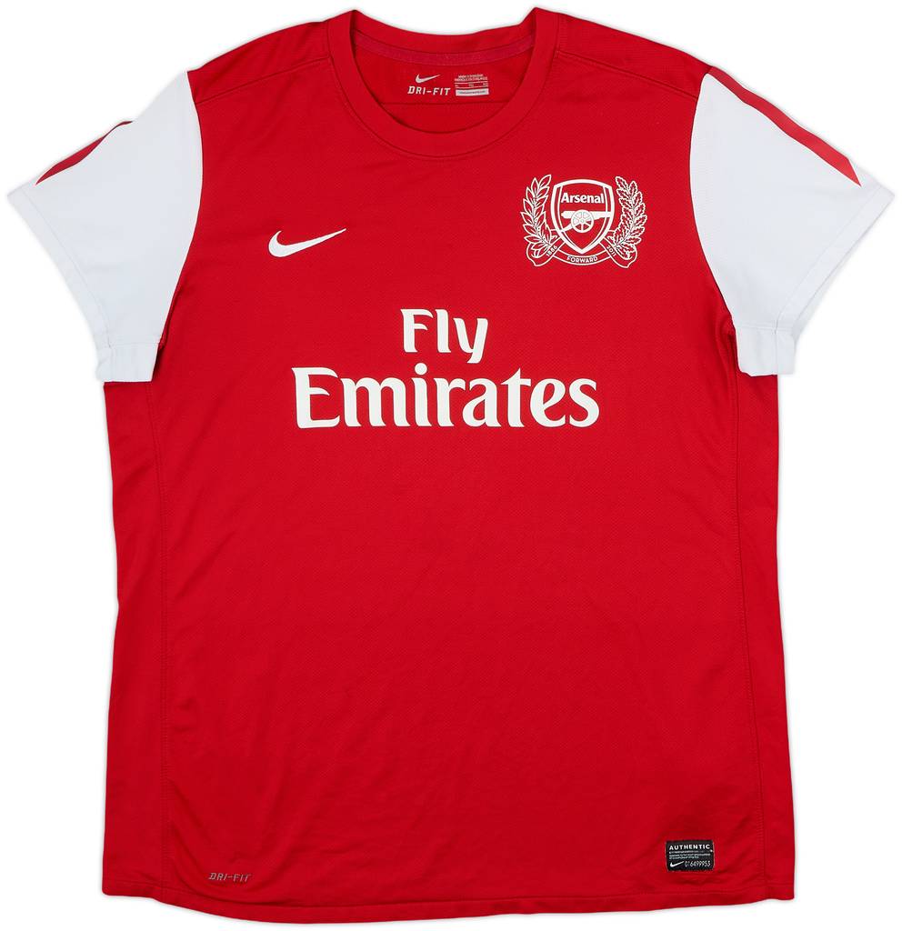 2011-12 Arsenal Home Shirt - 7/10 - (Women's XL)