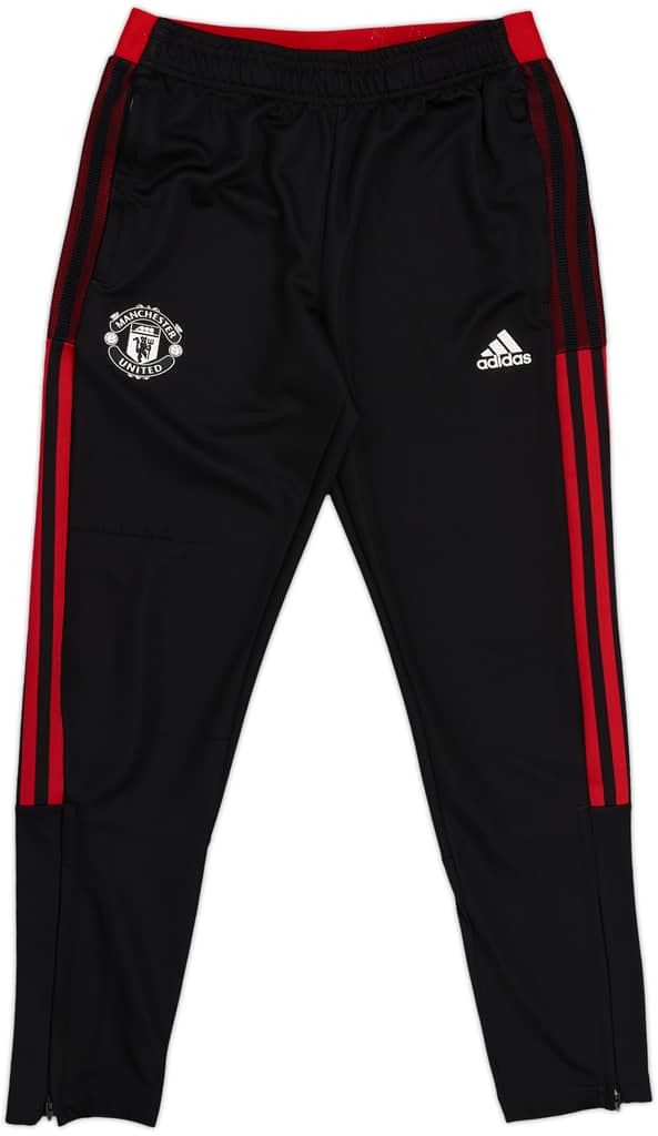 2021-22 Manchester United adidas Track Pants/Bottoms - 7/10 - (M.Boys)
