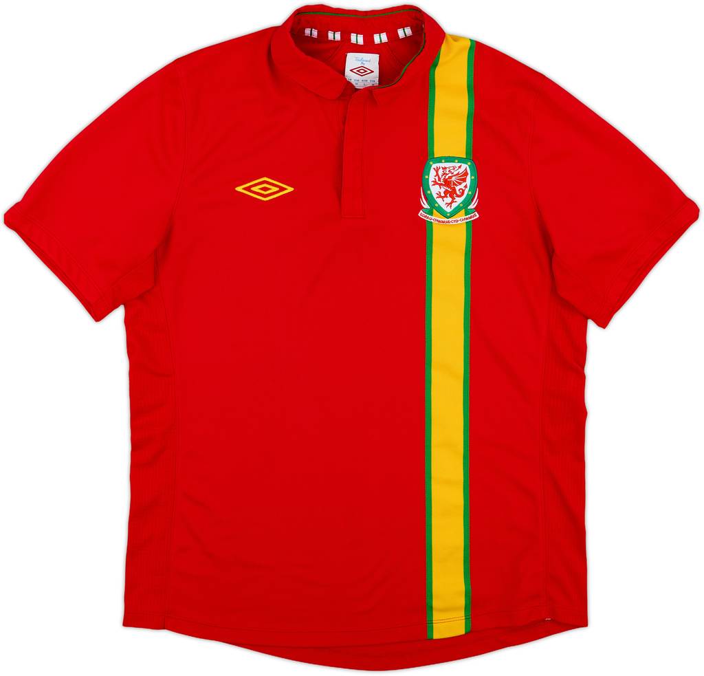 2012-14 Wales Home Shirt - 10/10 - (M)