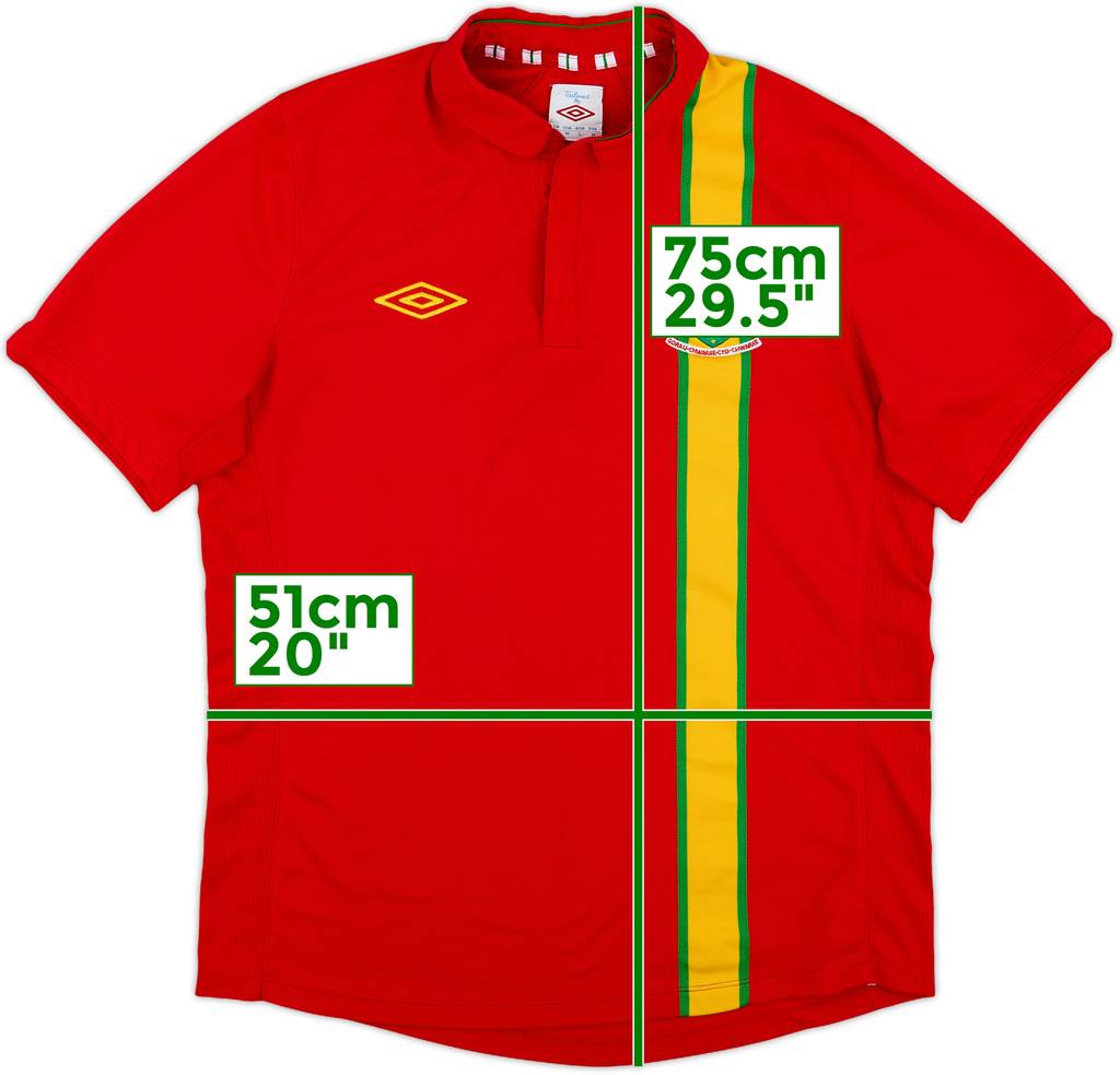 2012-14 Wales Home Shirt - 10/10 - (M)