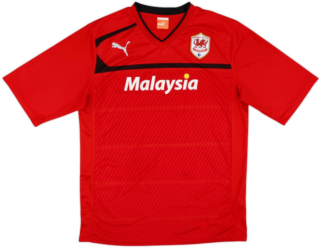 2012-13 Cardiff Home Shirt - 8/10 - (XL)