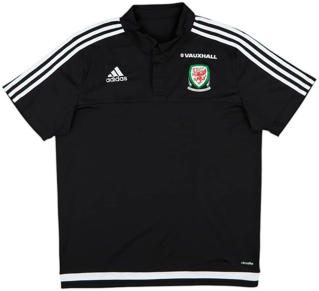 2015-16 Wales adidas Polo Shirt - 8/10 - (L)