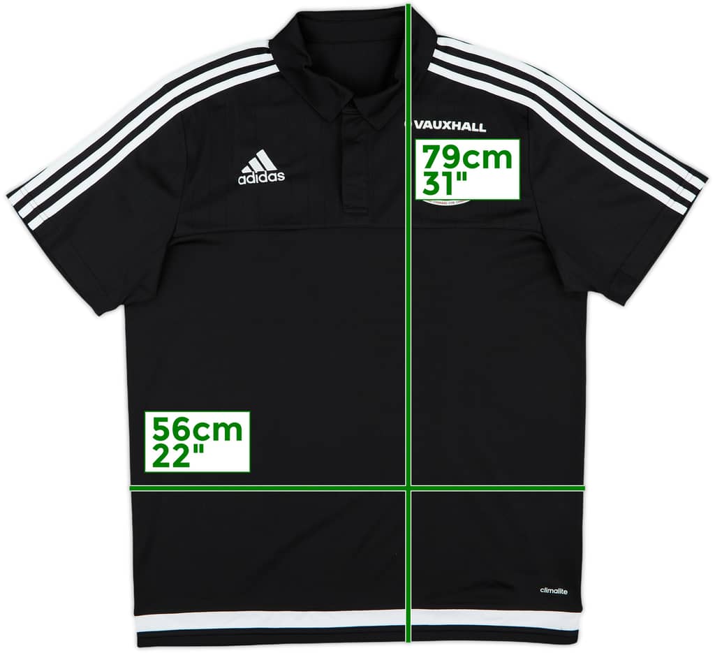 2015-16 Wales adidas Polo Shirt - 8/10 - (L)