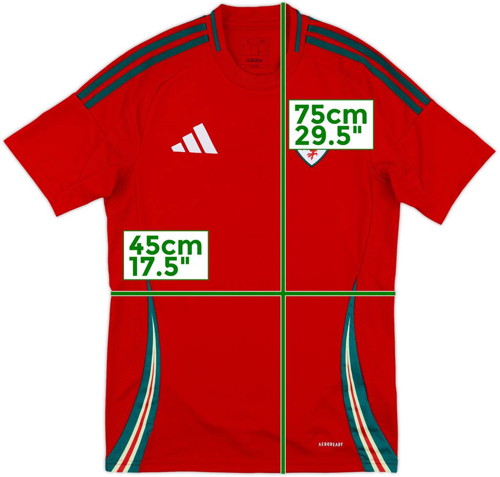 2024-25 Wales Home Shirt - 10/10 - (S)