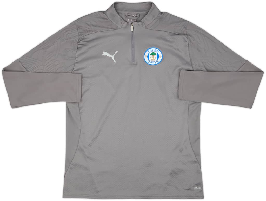 2023-24 Wigan Puma 1/4 Zip Drill Top - 9/10 - (M)