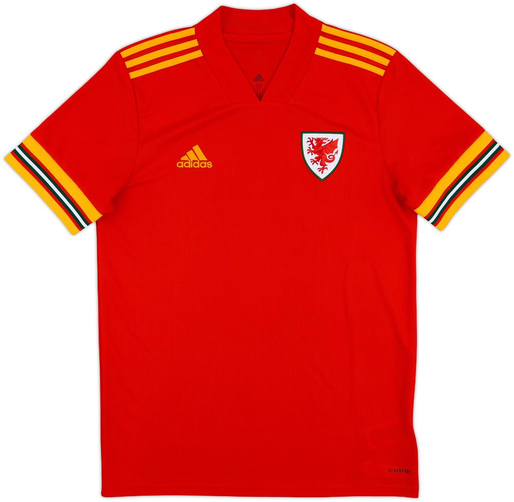 2020-21 Wales Home Shirt - 10/10 - (M)