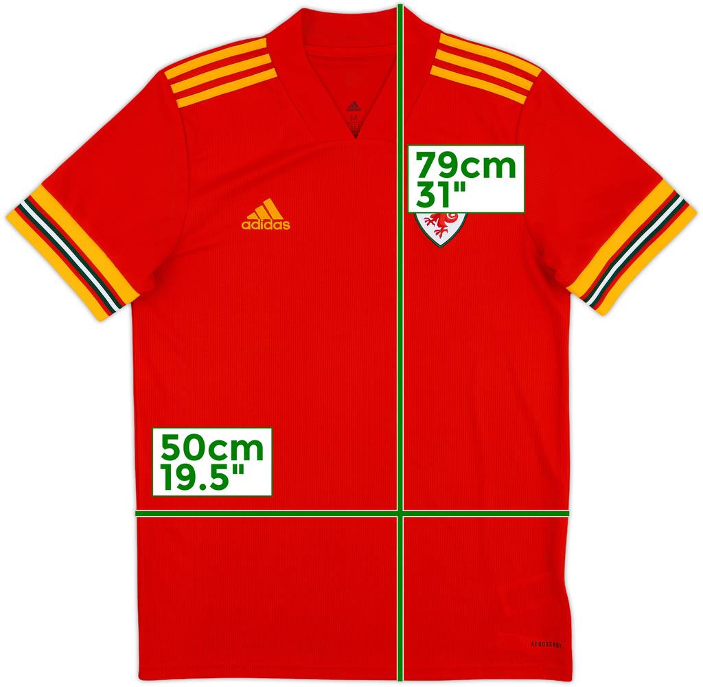 2020-21 Wales Home Shirt - 10/10 - (M)