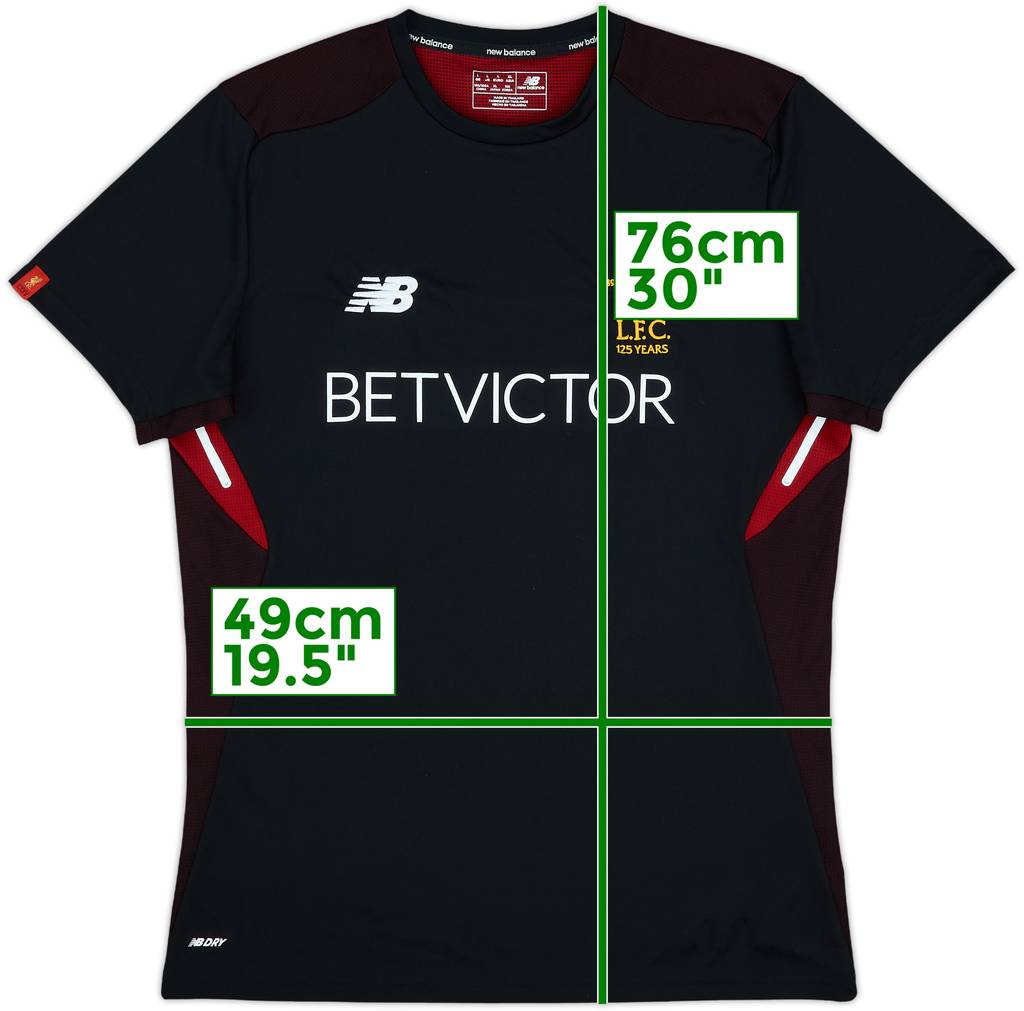 2017-18 Liverpool New Balance Training Shirt - 9/10 - (L)