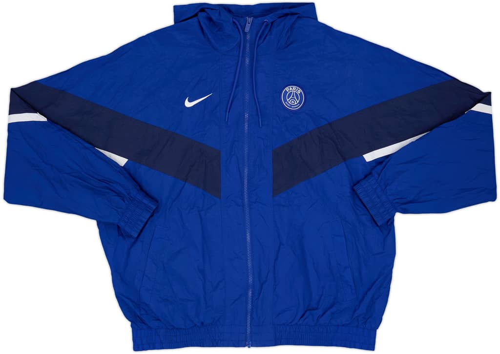 2022-23 Paris Saint-Germain Nike Hooded Track Jacket - 8/10 - (L)