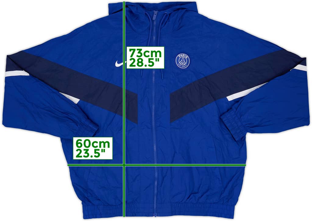2022-23 Paris Saint-Germain Nike Hooded Track Jacket - 8/10 - (L)