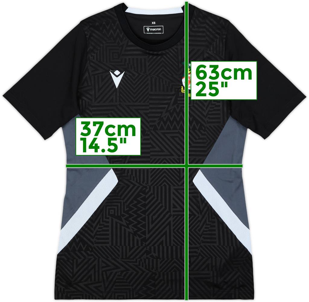 2023-24 Wrexham Macron Training Shirt - 9/10 - (XS)