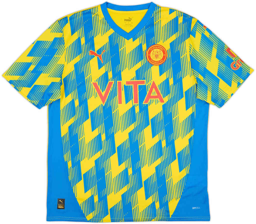 2024-25 Stockport County Third Shirt - 10/10 - (XL)